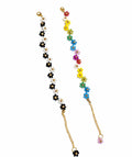Sajora Day & Night Daisy Bracelet Combo (Set of 2)