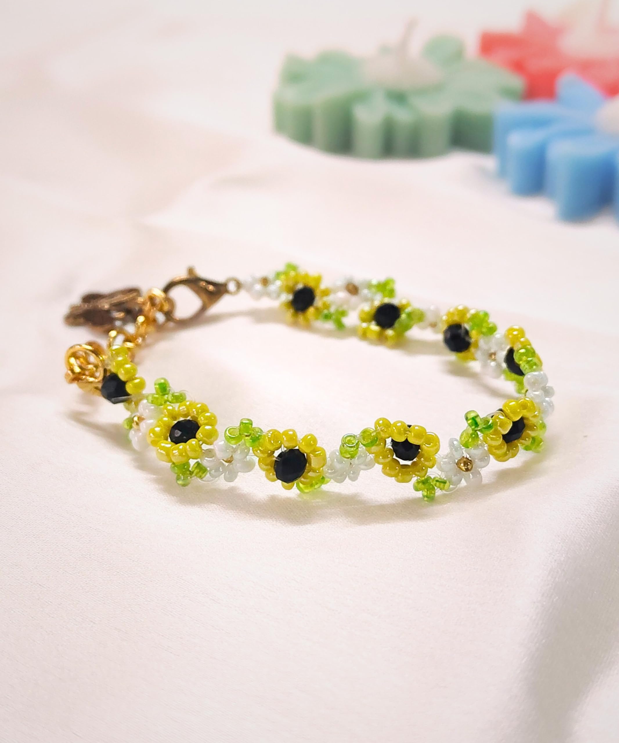 Sajora Sunshine Bloom Sunflower Bracelet