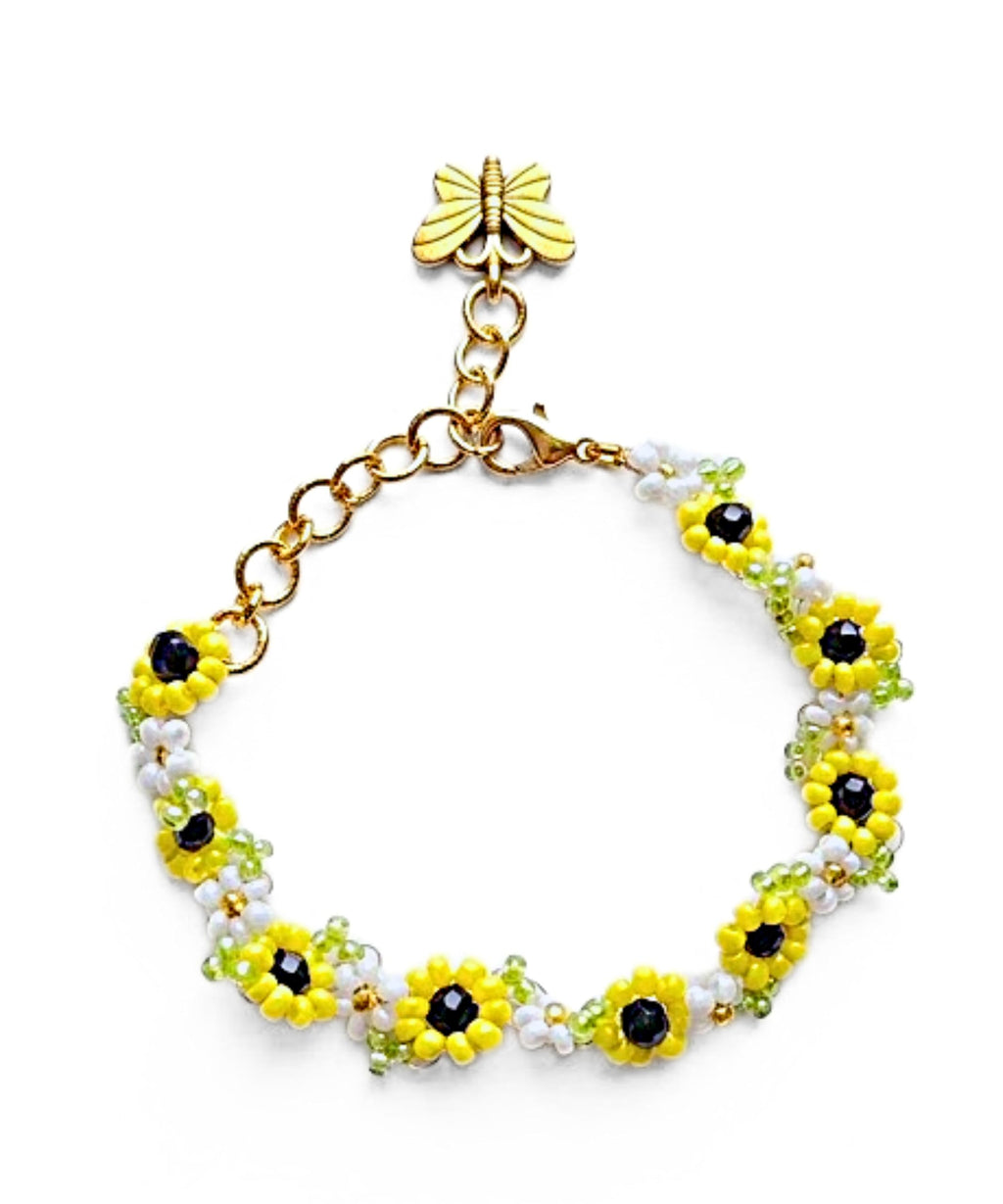 Sajora Sunshine Bloom Sunflower Bracelet