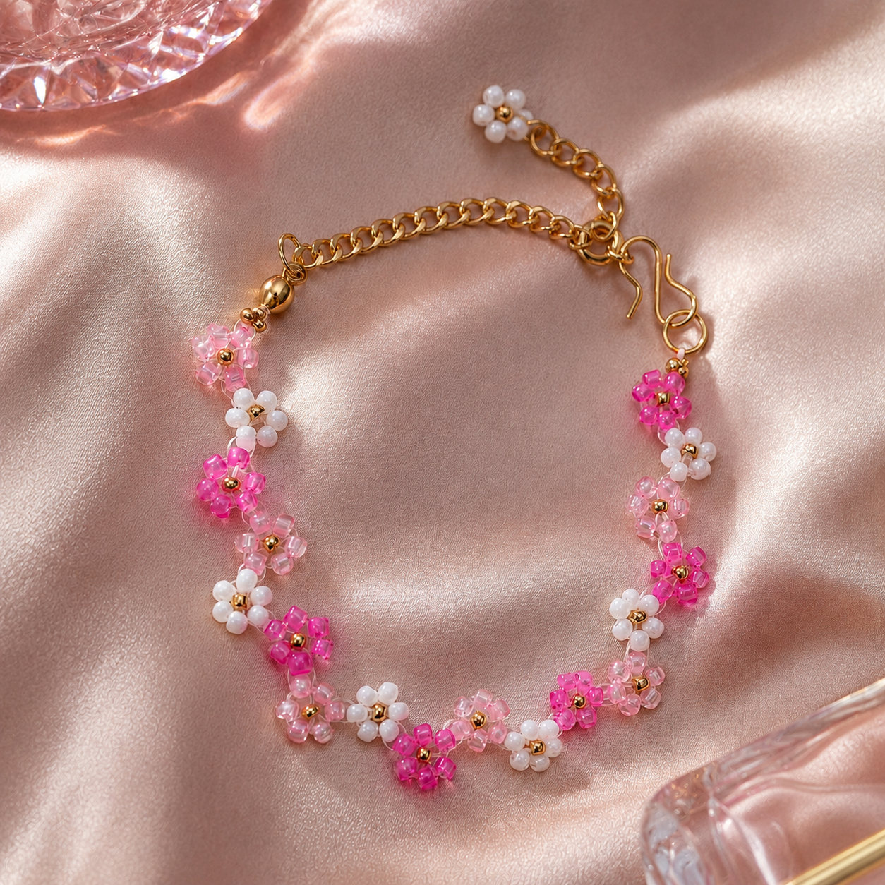 Sajora Blush Blossom Bracelet