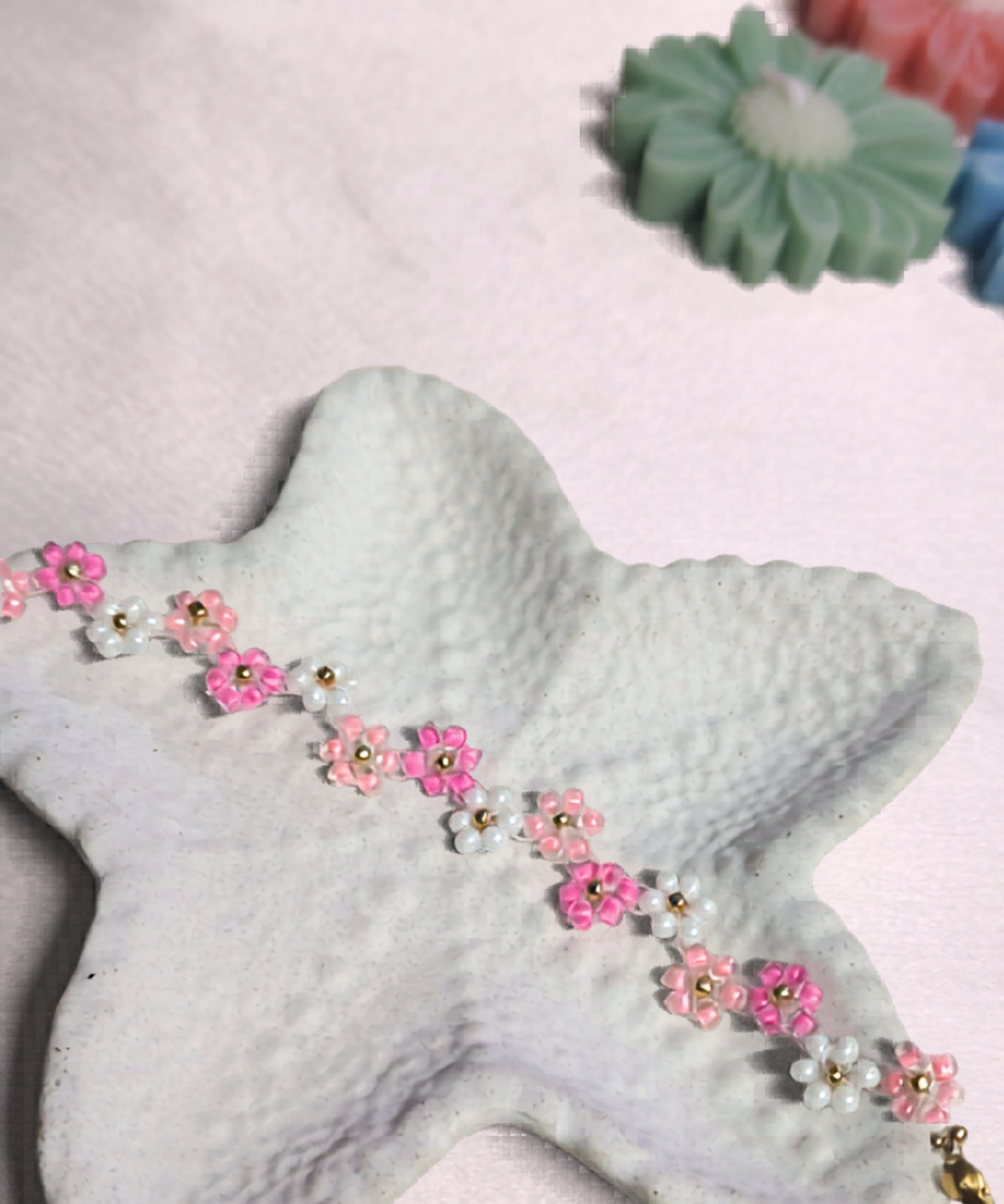 Sajora Blush Blossom Bracelet